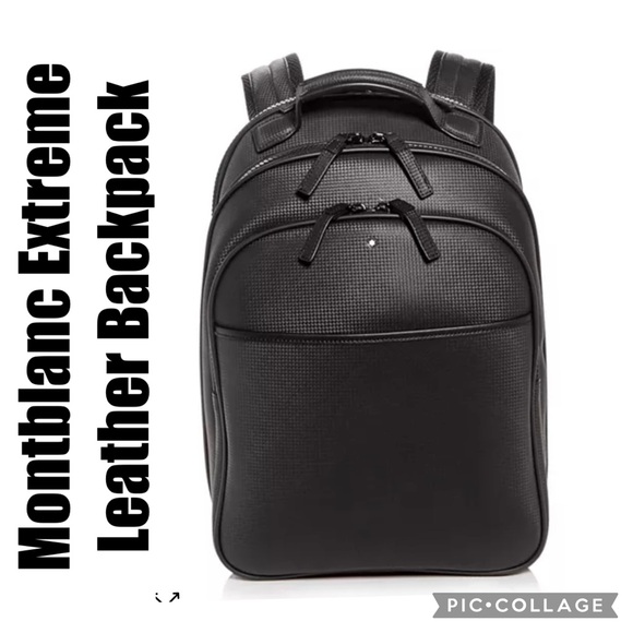 Montblanc Extreme Leather Backpack - Picture 1 of 16